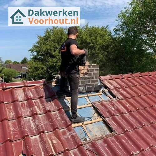 De kosten van een dakdekker op een rij